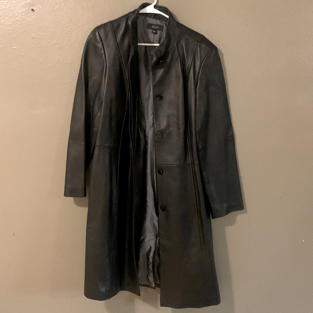 Leather Coat